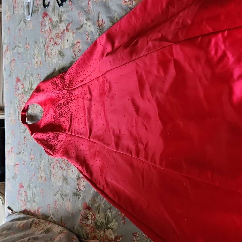 Red dress size 10